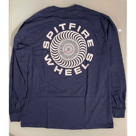 SPITFIRE"L/S TEE" (Navy) XL