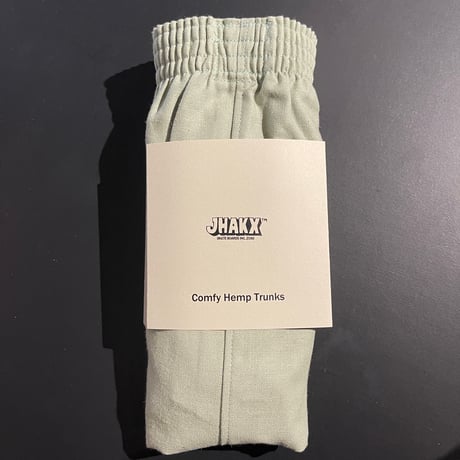 JHAKX "Comfy Hemp Trunks" Autumn 2024 (Off Green) M