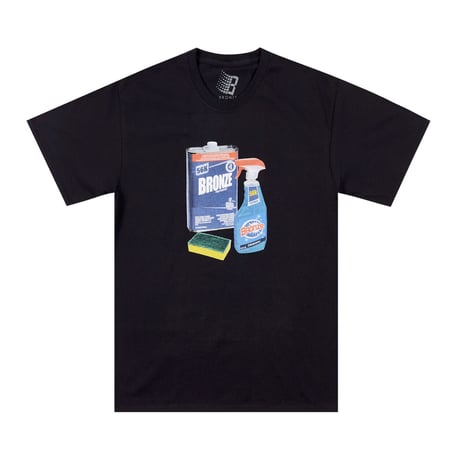 BRONZE 56K  "PAINT THINNER TEE"(black)  XL