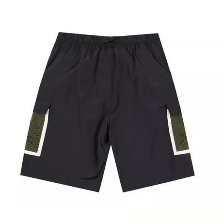 BRONZE 56K "MESH CARGO SHORTS" (Black) L