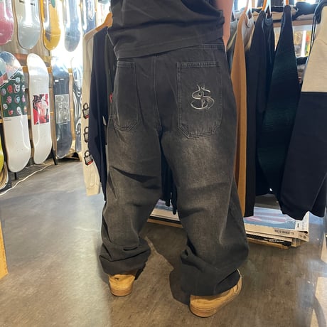 YARDSALE "FADED PHANTASY JEANS" (Black) L