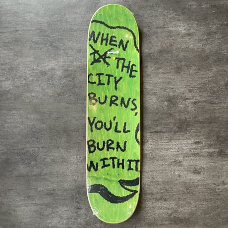 BLUECOUCH NY   "Burn"  8.0 inch