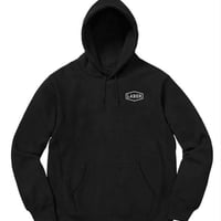 LABOR"CREST HOODIE"(black) XL