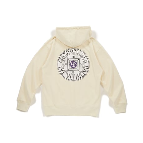 DIASPORA "Jazzy Sport Disc Hooded Sweatshirt" (Natural) L