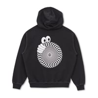 LRAB X SPITFIRE "SWIRL HOODIE  (WASHED BLACK) L