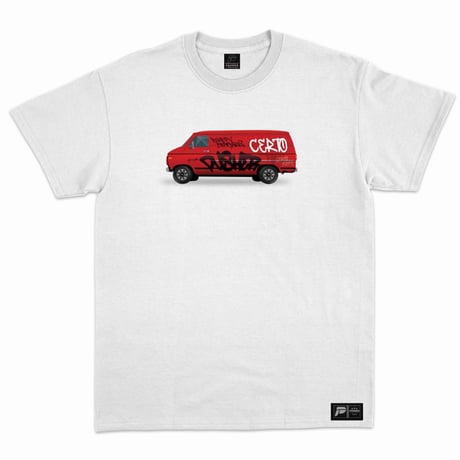 PUSHER × CERTO "WHITE TEE" M