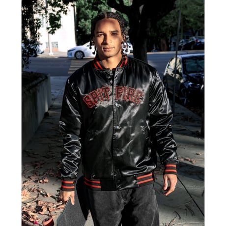 SPITFIRE "SPITBALL JACKET" (Black/Red) M