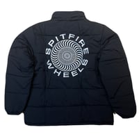 SPITFIRE "CLASSIC 87 SWIRL PUFF JACKET" (Black) L