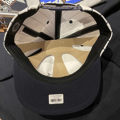 "BRONZE56K x VENTURE" HAT (White/Navy)