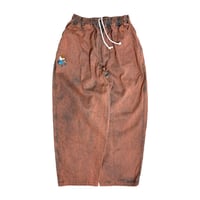 TELEVISI STAR "BAGGY OG PANTS SUNFLOWERS (SOFT BRICK) M
