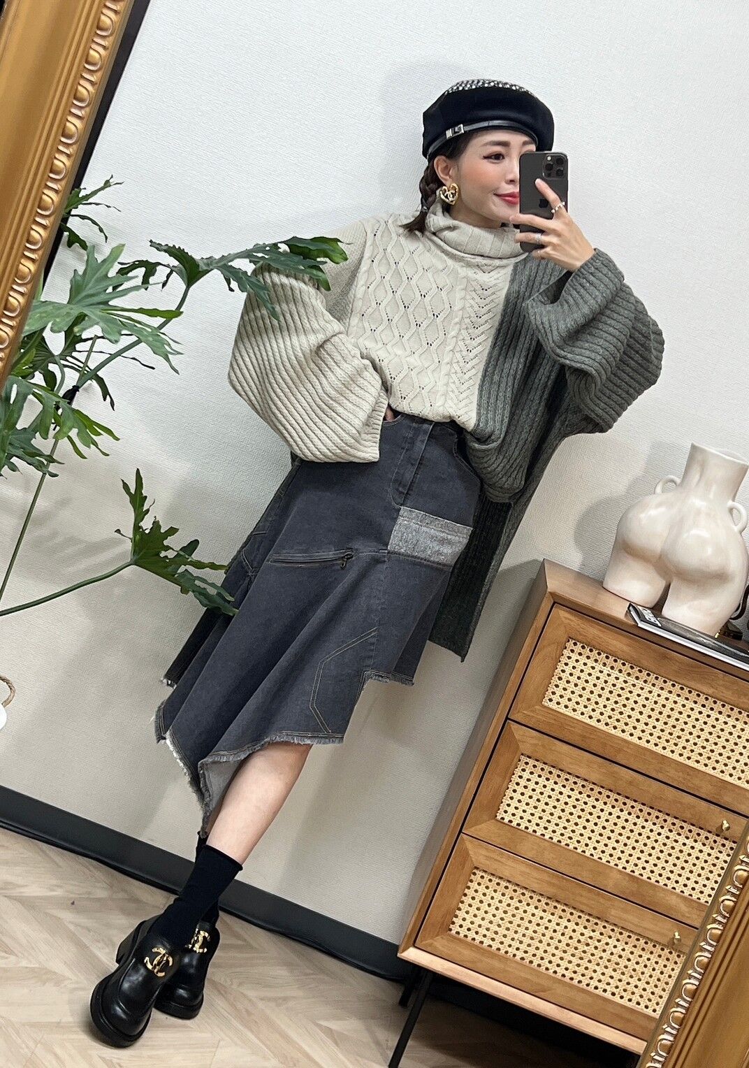 その他 amber 2TONEセーター | AMBERMADAM.JP