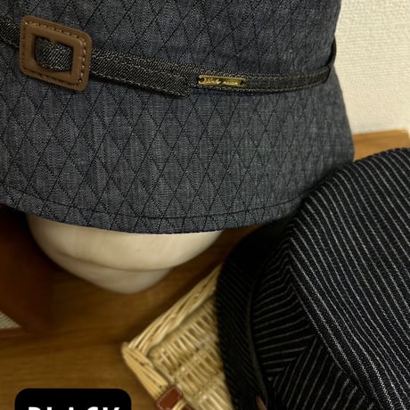 デニムリバーシブルバケットハット
