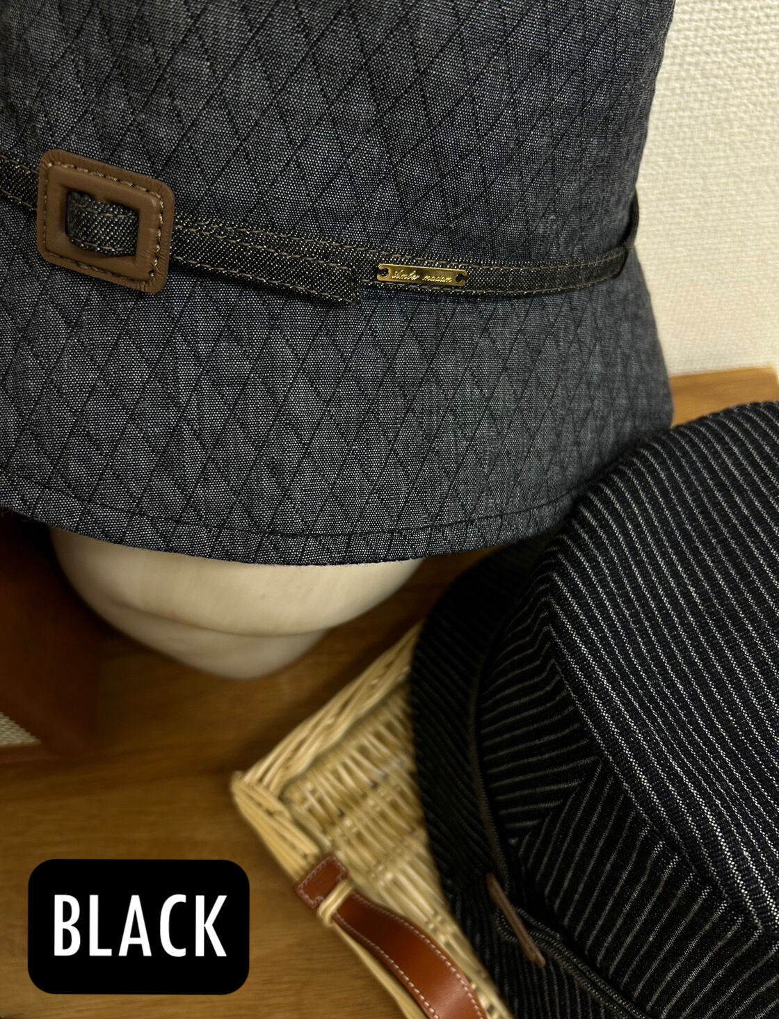 デニムリバーシブルバケットハット | AMBERMADAM.JP デニムリバーシブルバケットハット | AMBERMADAM.JP