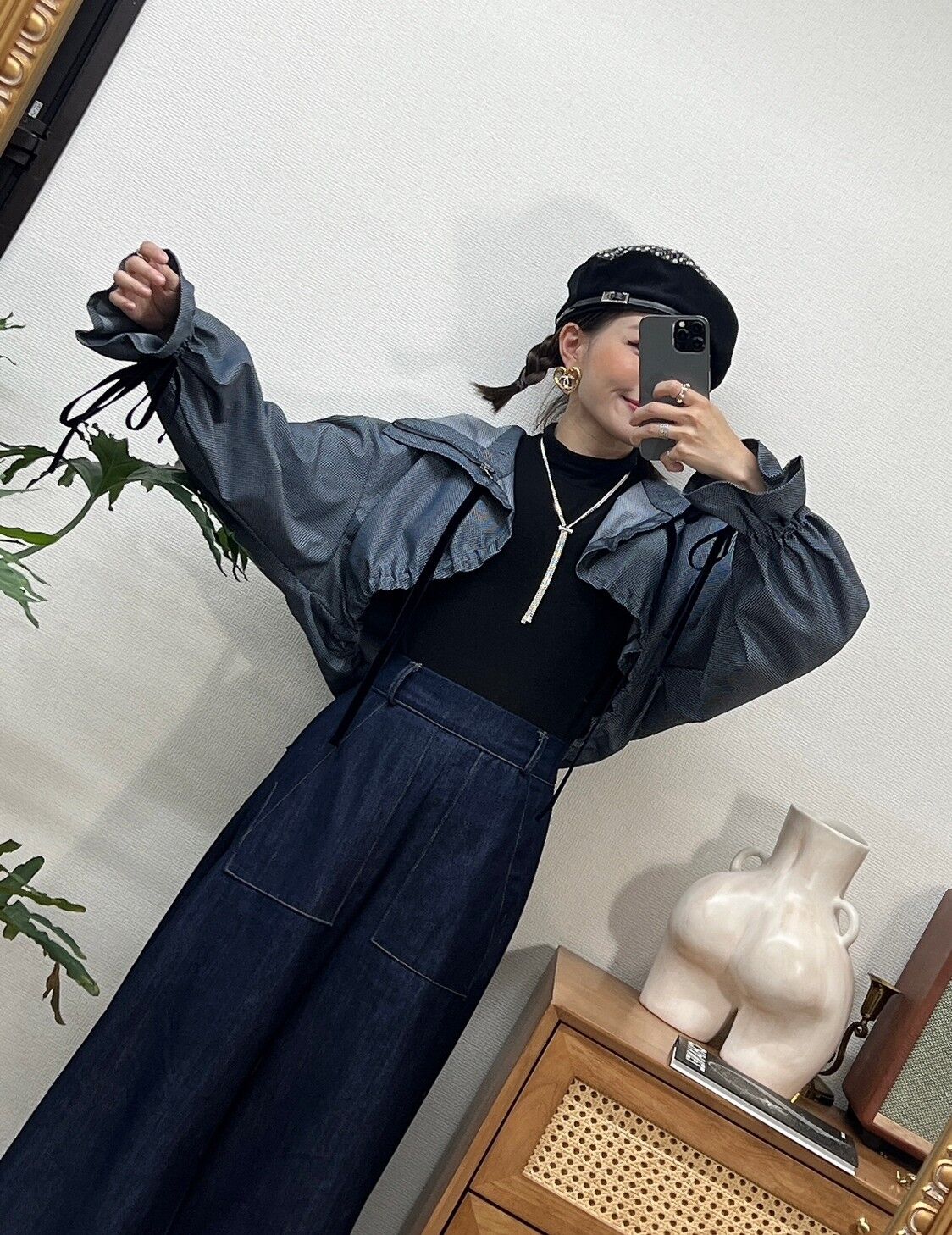【売約済】R'IAM PUFFY ブルゾン　36 売約済】R'IAM PUFFY ブルゾン 36 売約済】R'IAM PUFFY ブルゾン36