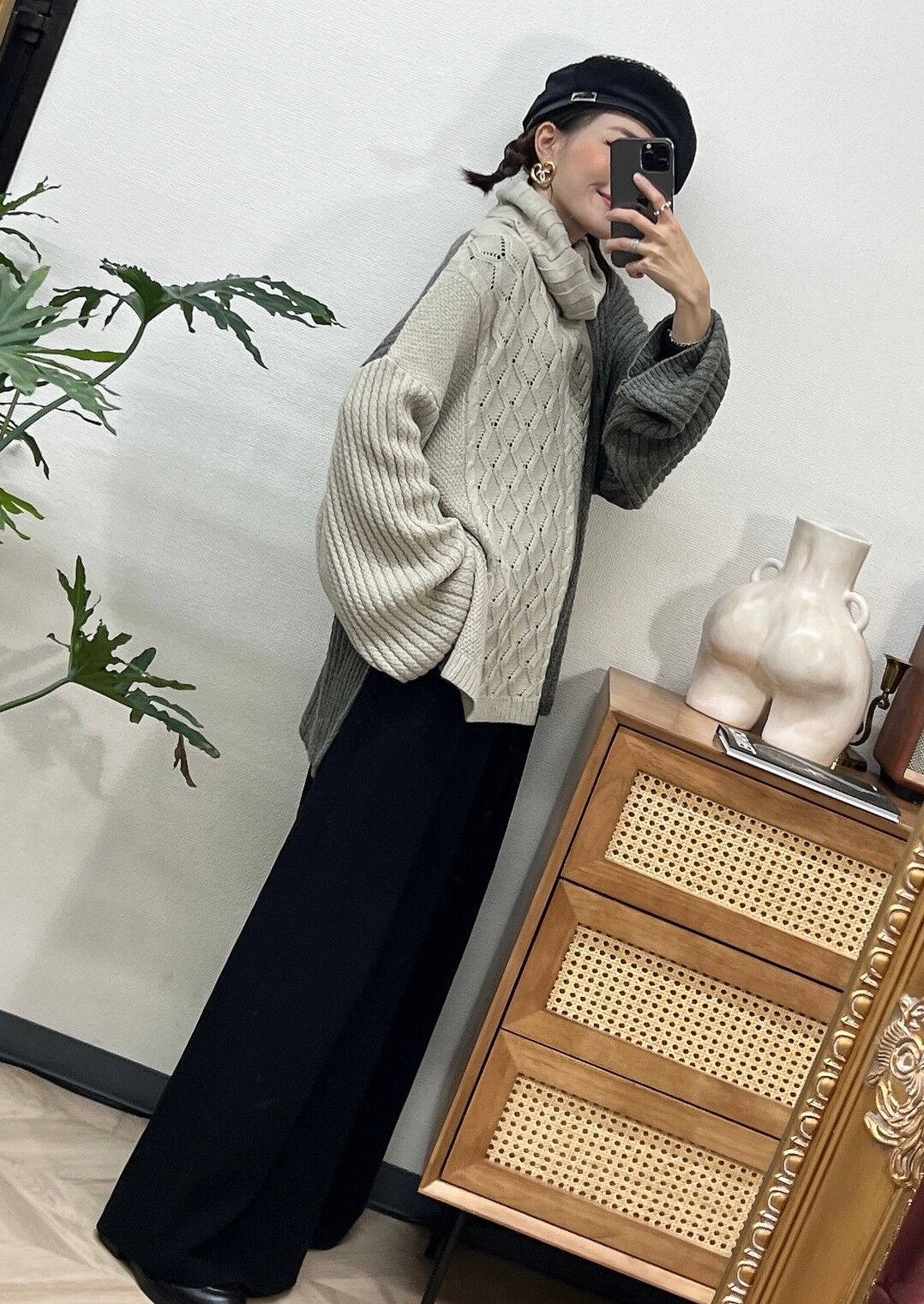 その他 amber 2TONEセーター | AMBERMADAM.JP