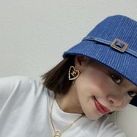 デニムリバーシブルバケットハット