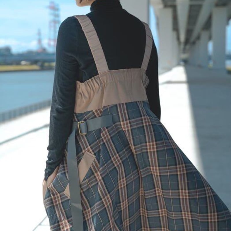チェック柄2WAYジャンスカ | AMBERMADAM.JP チェック柄2WAYジャンスカ | AMBERMADAM.JP