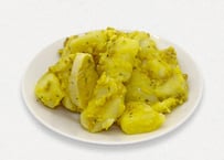 鶏ハム入りポテサラマスタード和え
