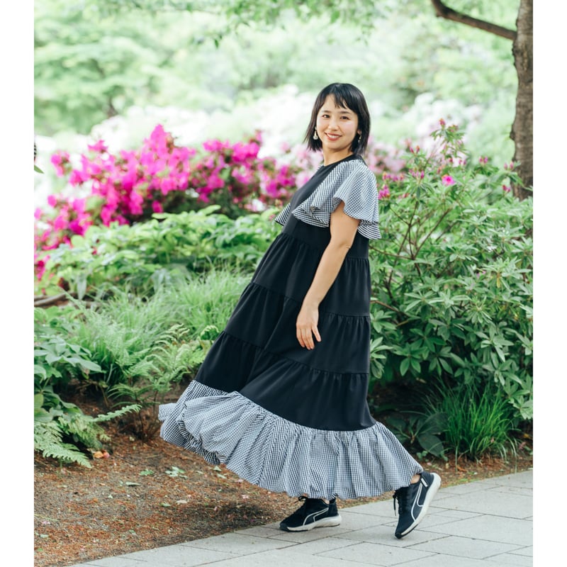 ＢＵＢＴＡＭＡ 大人のプリンセスワンピース★バルーンギンガム 大人のプリンセスワンピース＊バルーンギンガム | BUBTAMA