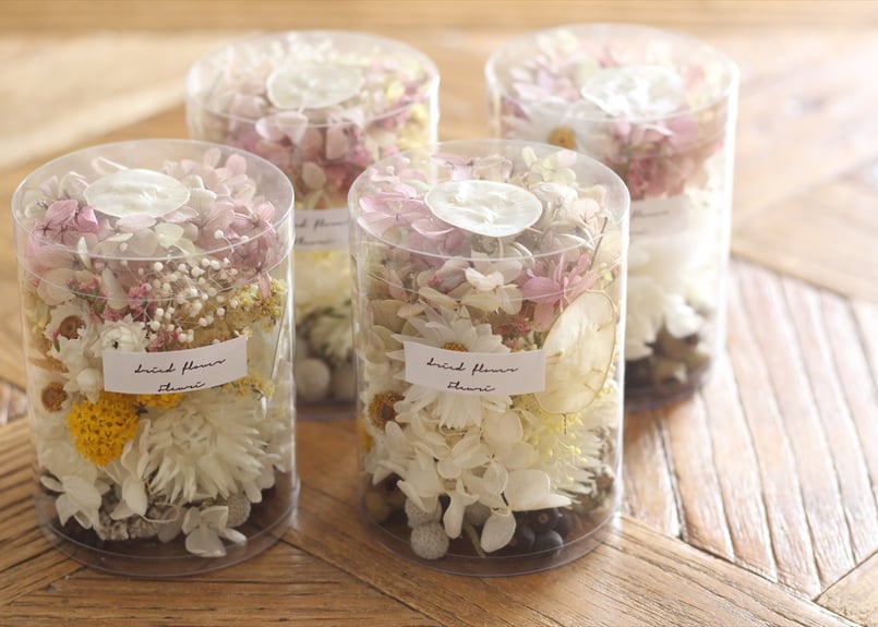 送料込み定形外] ドライフラワーアソート(モビール用ワイヤー付き