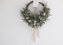 ユーカリと紫陽花のフライングリース | F L E U R I