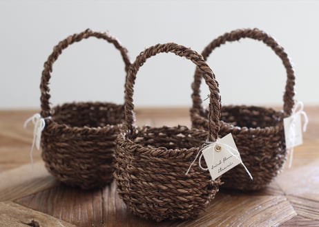 《予約商品》かすみ草バスケット