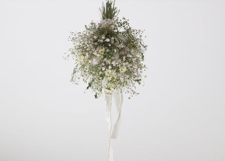 小花のフライングスワッグ