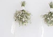 小花のフライングスワッグ