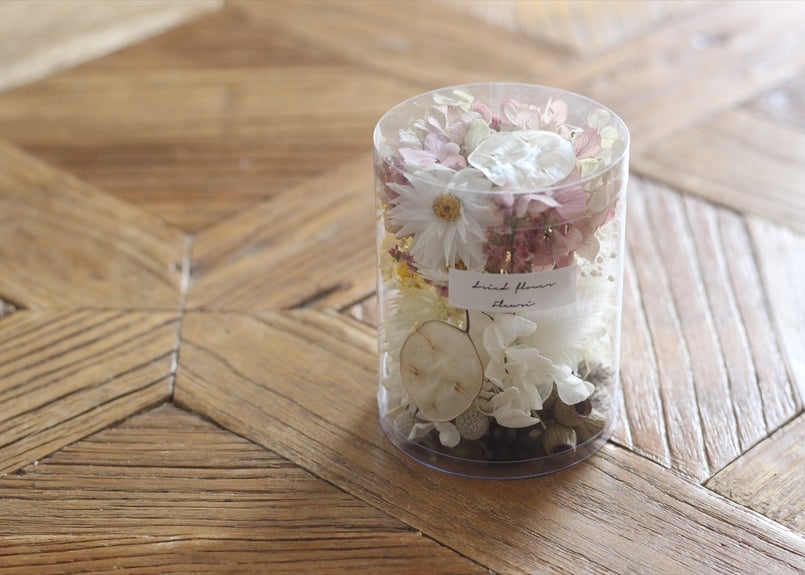 送料込み定形外] ドライフラワーアソート(モビール用ワイヤー付き