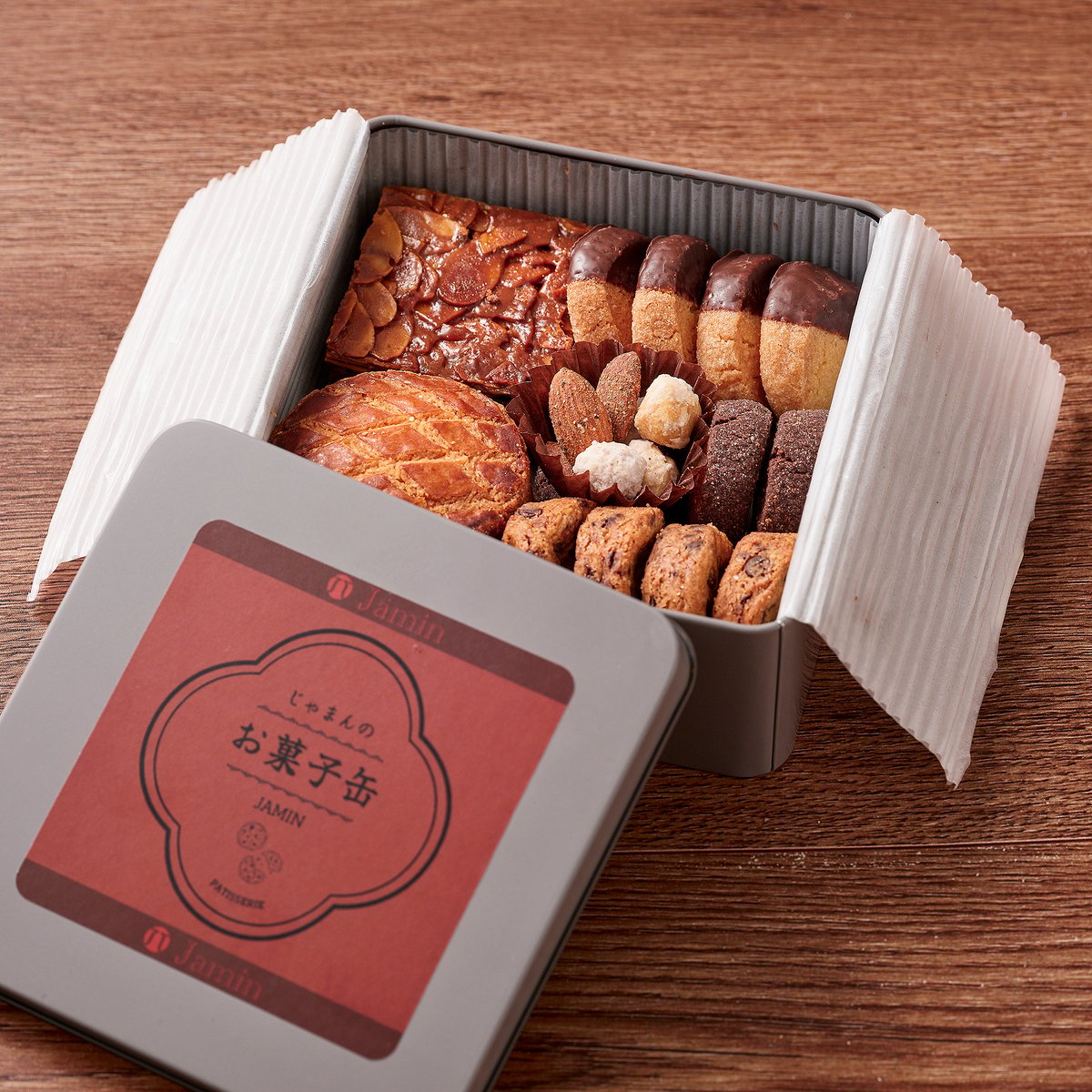 茨木本店受取】お菓子缶 | JAMIN ONLINE STORE