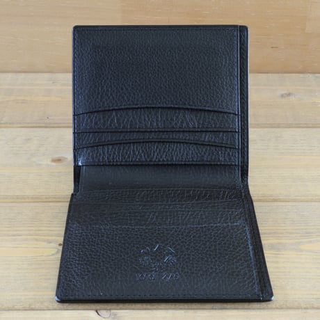 純札 ( 二つ折り財布 )　本革　J.ベイカー社　ブライドルレザー　ブラック　10101　2/5　限定品