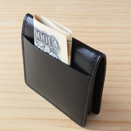 BOX小銭入れ　本革　J.ベイカー社　ブライドルレザー　ブラック　10201　2/5　限定品