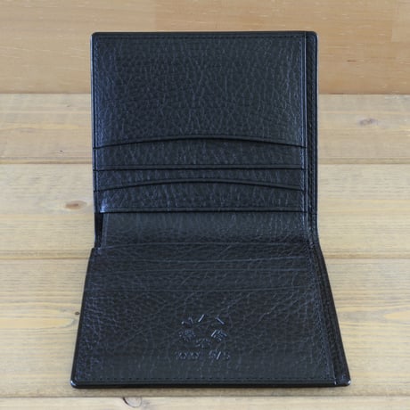 純札 ( 二つ折り財布 )　本革　J.ベイカー社　ブライドルレザー　ブラック　10101　5/5　限定品