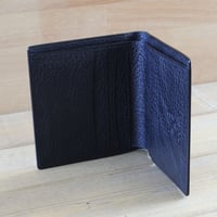 純札 ( 二つ折り財布 )　本革　J.ベイカー社　ブライドルレザー　ブラック　10101　5/5　限定品