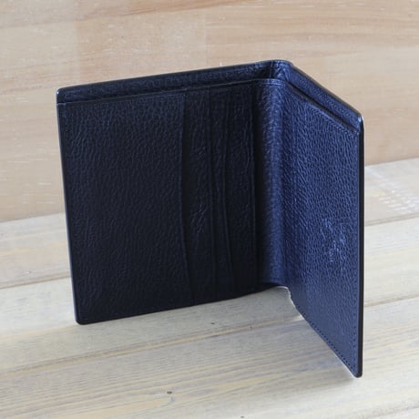 純札 ( 二つ折り財布 )　本革　J.ベイカー社　ブライドルレザー　ブラック　10101　2/5　限定品