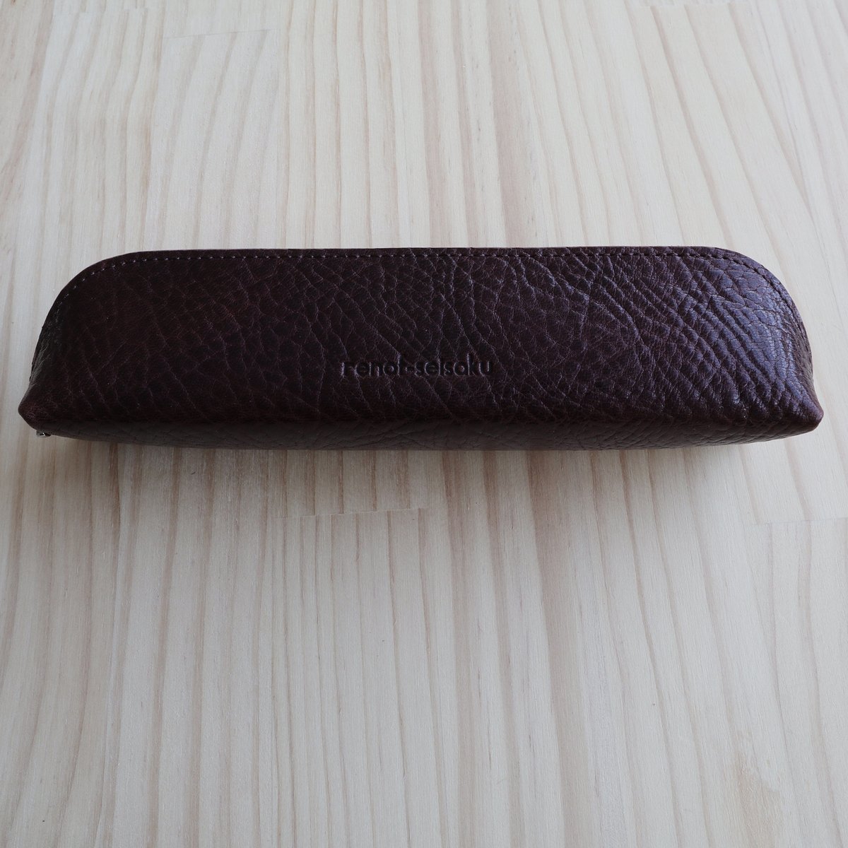 【新品未使用✴️】ALFRED BERETTA ダークブラウン ブリーフケース エクレアペンケース 本革 馬革シュリンク ダークブラウン 50101