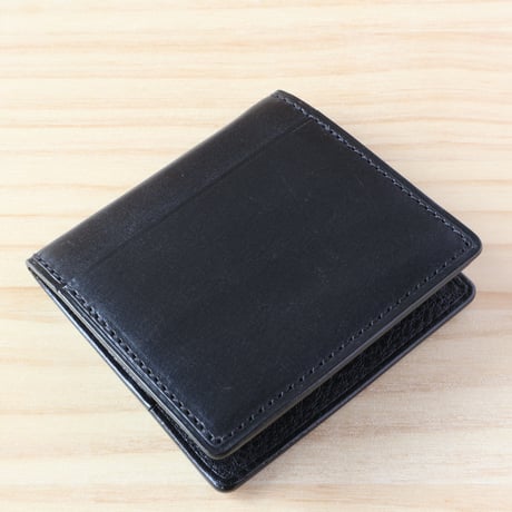 BOX小銭入れ　本革　J.ベイカー社　ブライドルレザー　ブラック　10201　1/5　限定品