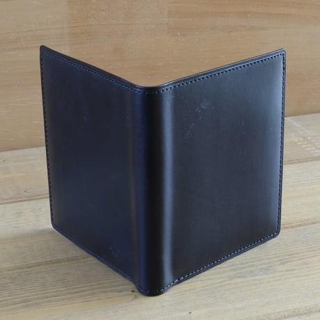 純札 ( 二つ折り財布 )　本革　J.ベイカー社　ブライドルレザー　ブラック　10101　5/5　限定品
