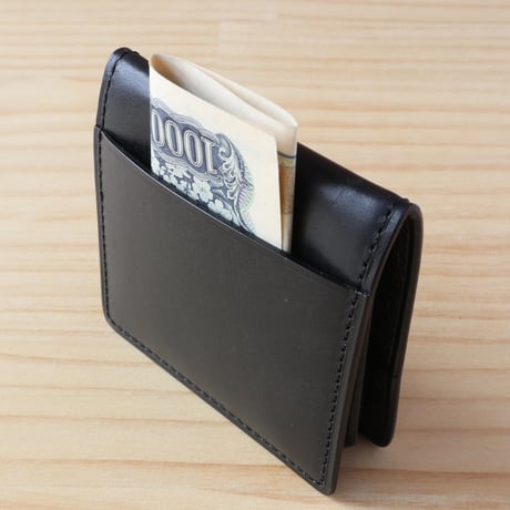 BOX小銭入れ　本革　J.ベイカー社　ブライドルレザー　ブラック　10201　4/5　限定品