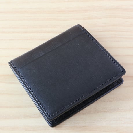 BOX小銭入れ　本革　J.ベイカー社　ブライドルレザー　ブラック　10201　4/5　限定品