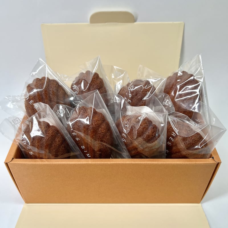 焼きたてマドレーヌBOX (8個) | TRÉS SIMPLE