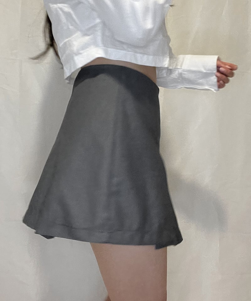 ribbon pleats skirt pants | pellsiana
