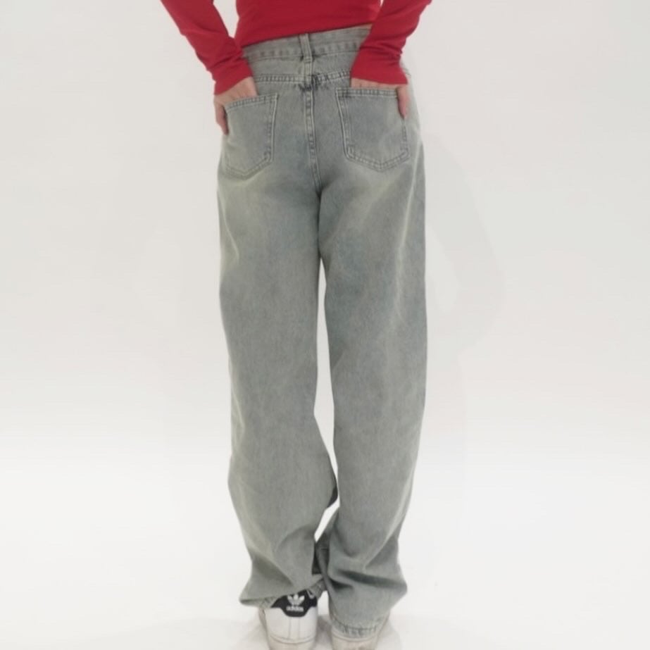 ペルシャナ pellsiana レースラインオーバーデニム lace line over denim | pellsiana