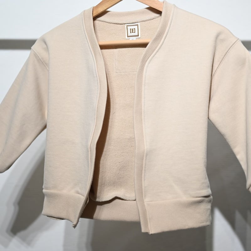 sweat cardigan 【beige】 | カッコイー