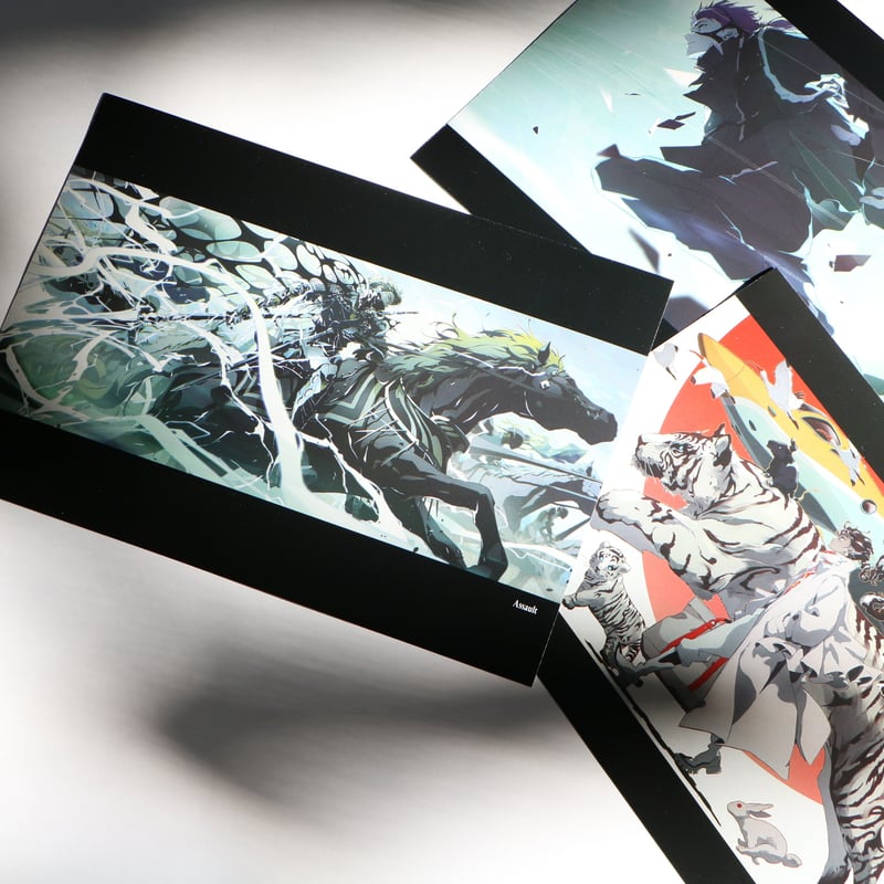 【イラストサイン入り】 鉄コン筋クリート ART BOOK 2冊セット PG-7570]鉄コン筋クリート シロSide 建築現場編 直筆イラスト