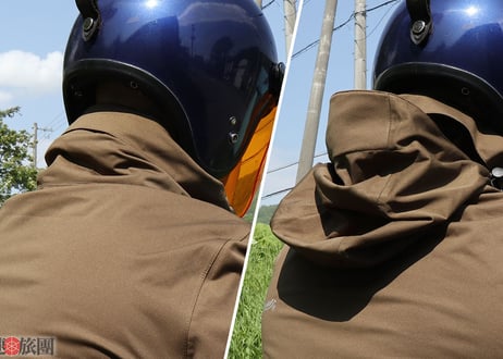 エアー・レインパーカー カーキ (Raughter)