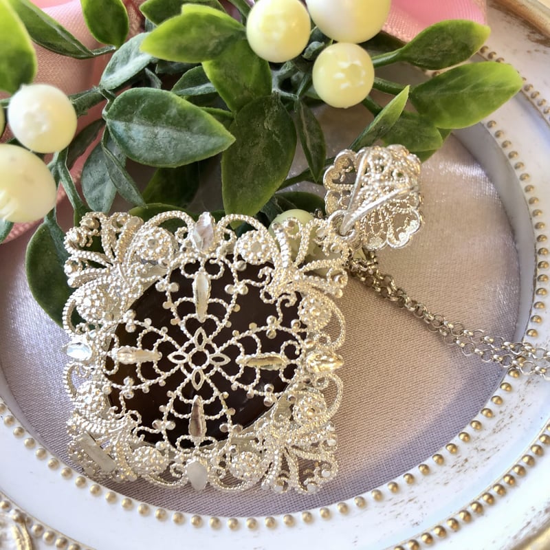 カメオ シルバーロングネックレス Cameo Italiano® | エレガンスアライ