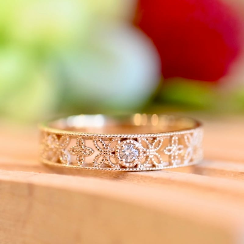 ノジェス ダイヤモンド リング 0.05CT K18 ダイヤモンドリング 0.50 ct 