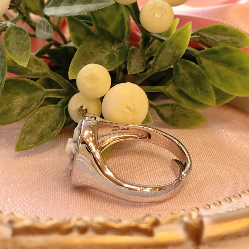 カメオシルバーリング Cameo Italiano® | エレガンスアライ