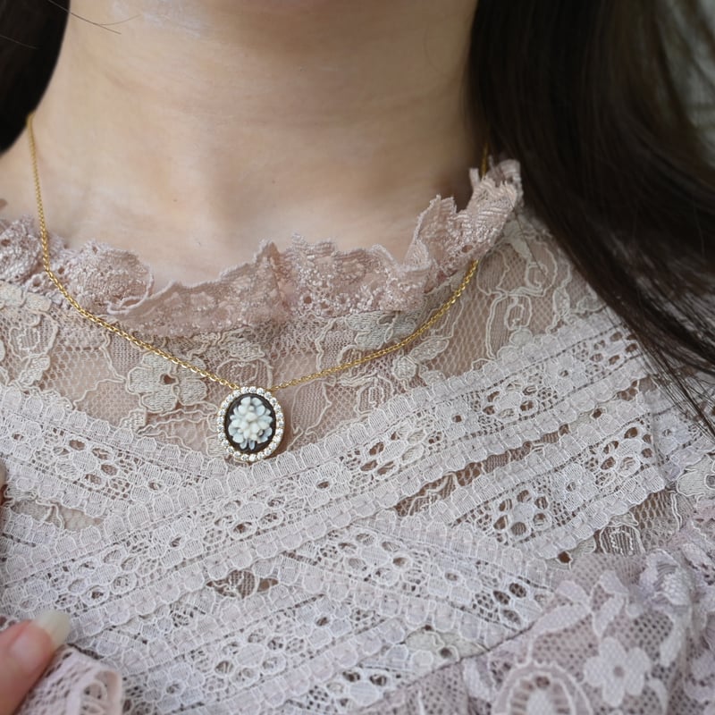 SVカメオネックレス Cameo Italiano® | エレガンスアライ